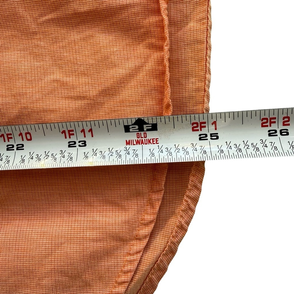 Talbots Orange Cotton Button Down Blouse Size 10p… - image 6